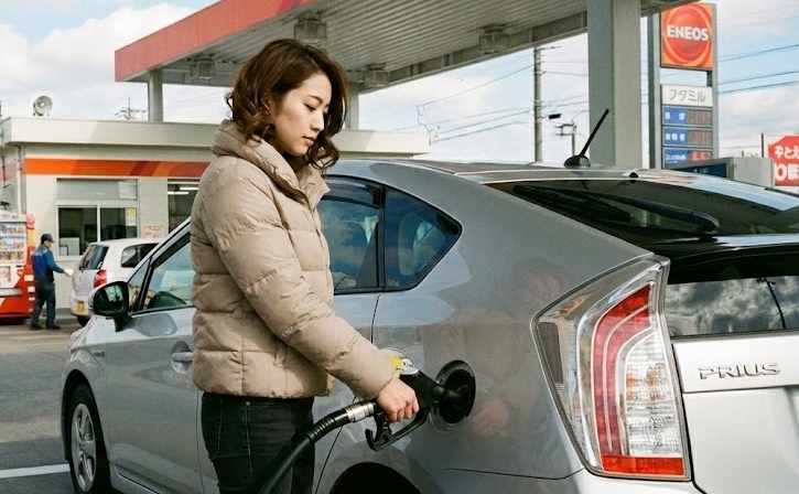 �K�\�����X�^���h�Ń}�C�J�[�ɋ������Ă���摜